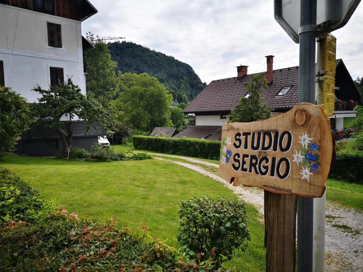 Studio Sergio Lägenhet Bled Exteriör bild